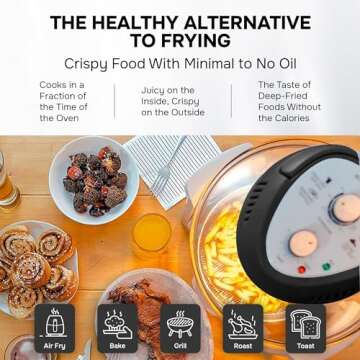 Big Boss 16Qt Air Fryer – Healthy Oil-Free Cooking