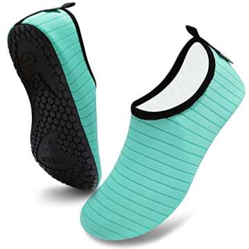 VIFUUR Water Sports Unisex Shoes Green - 11-12 W US / 9.5-10.5 M US (42-43)