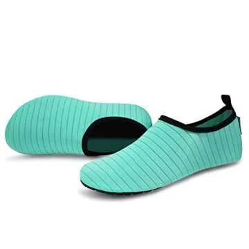 VIFUUR Green Water Sports Shoes - Unisex Comfort & Safety