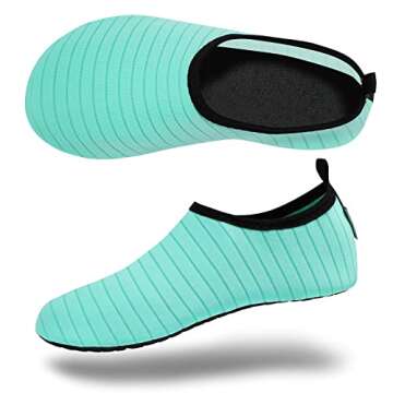 VIFUUR Water Sports Unisex Shoes Green - 11-12 W US / 9.5-10.5 M US (42-43)