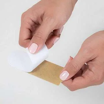 ForPro Professional Collection Stainless Steel Pedi File Refill, 80 Grit, Black, EZ-Strip Peel Pedicure Refill Pads, 1.25” W x 4” L, 50-Count