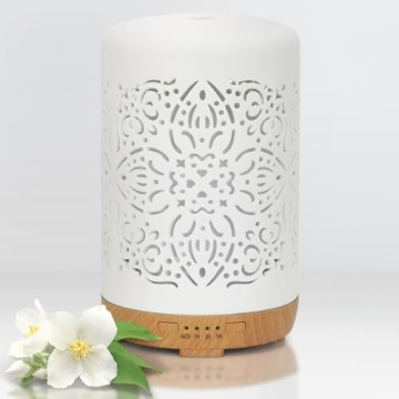 Stylish Essential Oil Diffuser with Auto Shut-Off and Timers