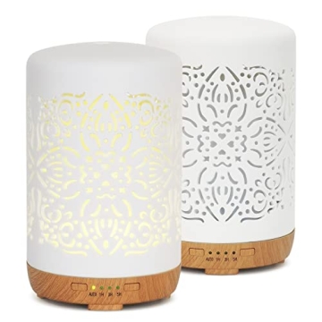 Stylish Essential Oil Diffuser with Auto Shut-Off and Timers