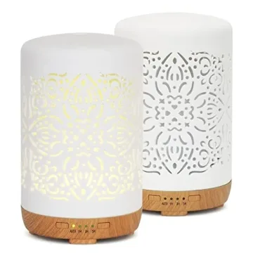 Stylish Essential Oil Diffuser with Auto Shut-Off and Timers