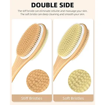 Metene Shower Brush for Effective Exfoliation and Care