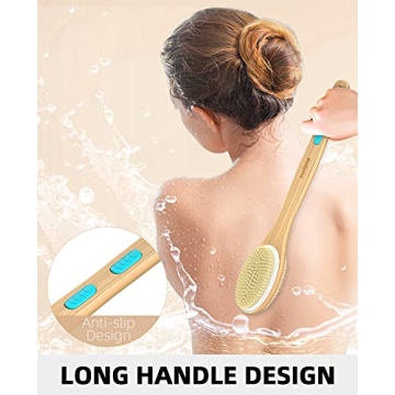 Metene Shower Brush for Effective Exfoliation and Care