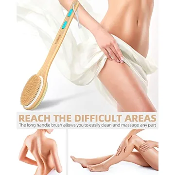 Metene Shower Brush for Effective Exfoliation and Care