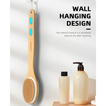 Metene Shower Brush for Effective Exfoliation and Care