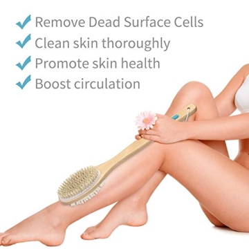 Metene Shower Brush for Effective Exfoliation and Care