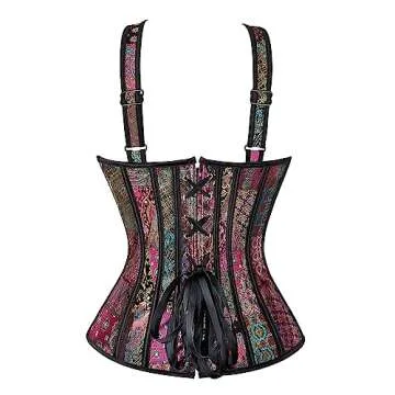Sexy Boned Lace Up Corset for Women - Perfect for All Occasions