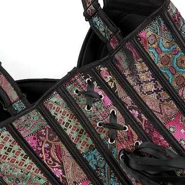 Sexy Boned Lace Up Corset for Women - Perfect for All Occasions