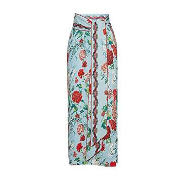 IDOPIP Women's Floral Bikini Set with Cover Up for Summer Fun