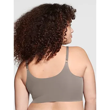 True & Co Skinny Strap Plunge Bralette for Women
