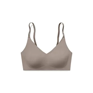 True & Co Skinny Strap Plunge Bralette for Women