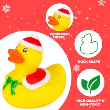 Christmas Advent Calendar with Rubber Duckies 2024