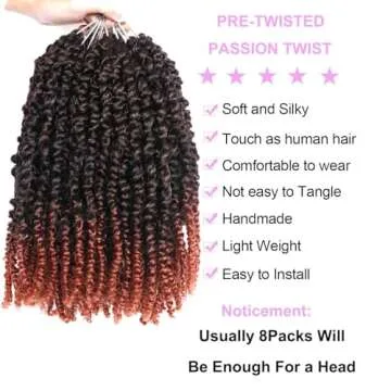 Outernice Pretwisted Passion Twist Hair for Effortless Styling