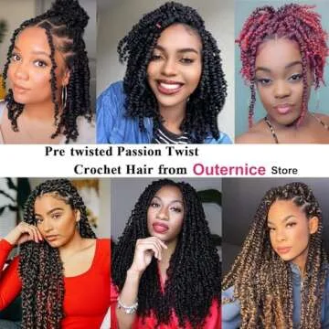 Outernice Pretwisted Passion Twist Hair for Effortless Styling