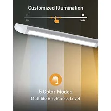 Versatile Dimmable USB Desk Lamp - Perfect for Home Office