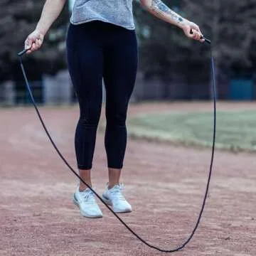 Elite Jumps Beaded Jump Rope for Fitness and Agility