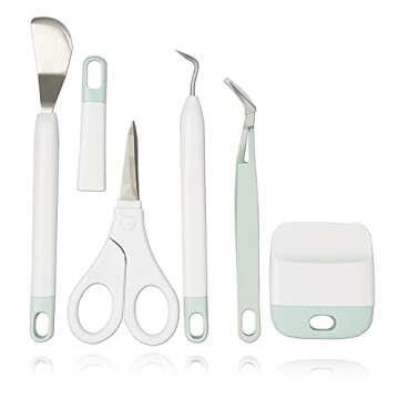 Craft Vinyl Weeding Tools Set,Precision Craft Vinyl Tools Kit,Weeding Kits for Cricut/Silhouette/Ora...