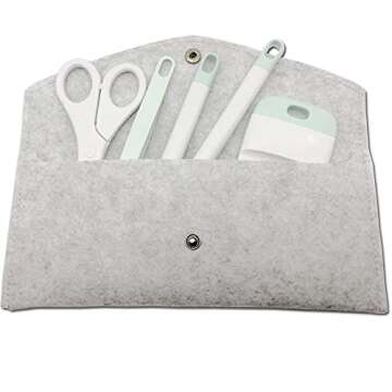 Craft Vinyl Weeding Tools Set,Precision Craft Vinyl Tools Kit,Weeding Kits for Cricut/Silhouette/Oracal 631 651 751 Vinyl …