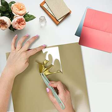 Craft Vinyl Weeding Tools Set,Precision Craft Vinyl Tools Kit,Weeding Kits for Cricut/Silhouette/Oracal 631 651 751 Vinyl …