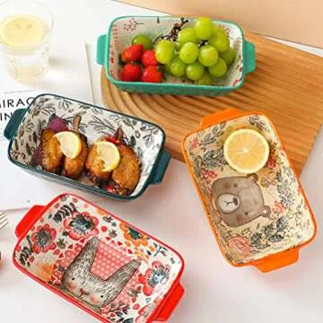 Cabilock Ceramic Casserole Dish for All Occasions