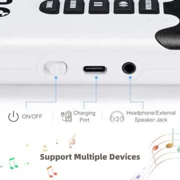 POGOLAB Portable 49 Key Roll Up Keyboard Piano