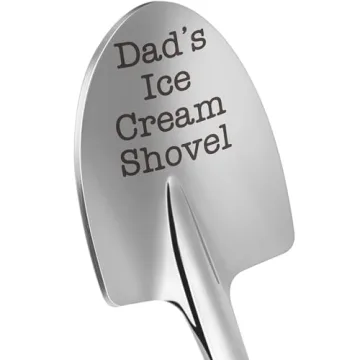 Funny Dad's Ice Cream Spoon Gifts for Dad Christmas Presents Step Dad, Bonus Dad, Husband - Unique S...