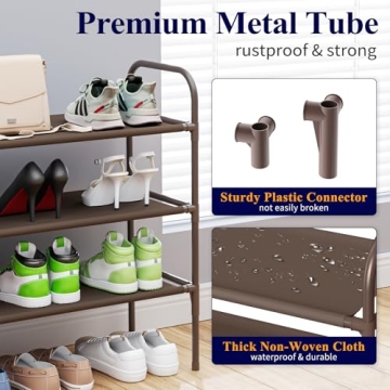 Kitsure Shoe Rack: Stylish, Sturdy and Spacious Organizer