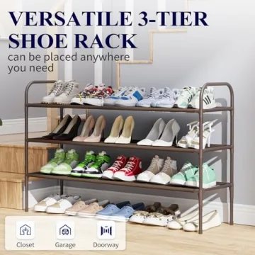 Kitsure Shoe Rack: Stylish, Sturdy and Spacious Organizer