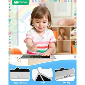 KOKODI 8.5 Inch LCD Writing Tablet - Kids Educational Toy