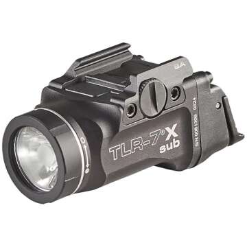 Streamlight 69404 TLR-7 X sub 500-Lumen Tactical Weapon Light Designed Exclusively and Solely for Ra...