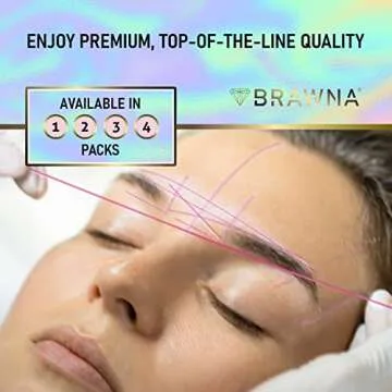 BRAWNA Pre Inked Mapping String for Brow Precision