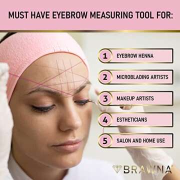 BRAWNA Pre Inked Mapping String for Brow Precision