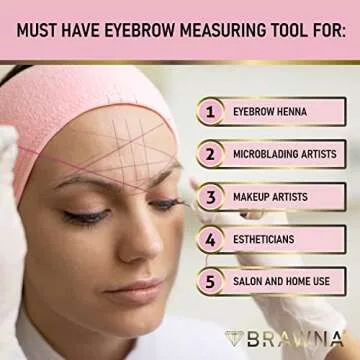 BRAWNA Pre Inked Mapping String for Brow Precision