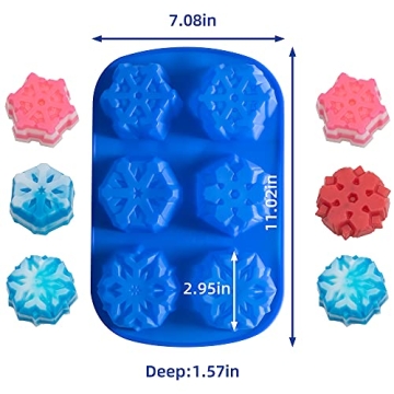 Silicone Christmas Baking Mold Set for Fun Activities