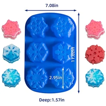 Silicone Christmas Baking Mold Set for Fun Activities