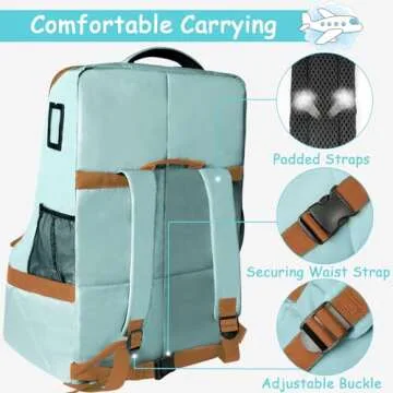 YOREPEK Car Seat Travel Bag for Stress-Free Travel