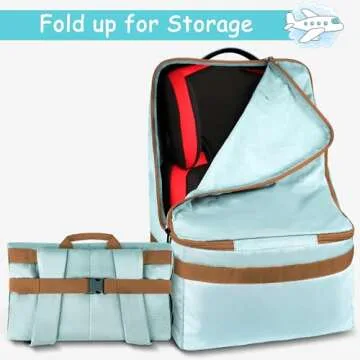 YOREPEK Car Seat Travel Bag for Stress-Free Travel