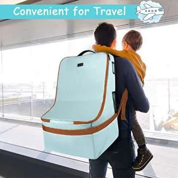 YOREPEK Car Seat Travel Bag for Stress-Free Travel