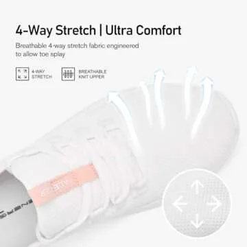 ALEADER Women's Slip-On Tennis Shoes for Comfort & Style