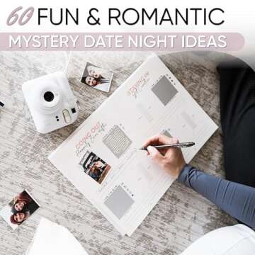 The Date Night Book - 60 Scratch-Off Date Night Ideas & Unique Adventures for Couples, Valentine's D...