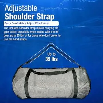 Kraken Aquatics Mesh Duffle Bag for Scuba Gear