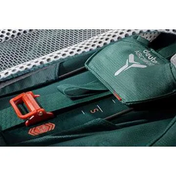 Deuter Futura Vario 45 + 10 SL Women’s Hiking Backpack, Seagreen-Forest, Standard