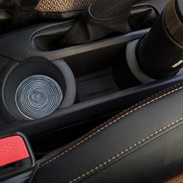 Stylish AD Car Coasters Set of 6 for Clean Vehicles