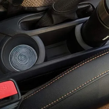 Stylish AD Car Coasters Set of 6 for Clean Vehicles