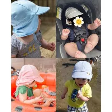 FURTALK Baby Sun Hat UPF 50+ Protection for Kids