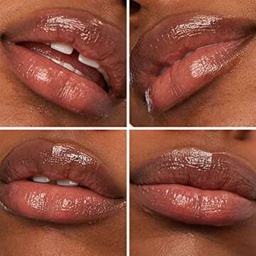 Versed Silk Slip Conditioning Lip Oil, Clear - Lip Balm and Gloss Alternative with Jojoba Oil and Vitamin E - Long-Lasting Lip Moisturizer to Soften and Smooth Dry, Chapped Lips - Vegan (0.3 oz)