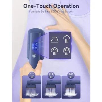 Steamer for Clothes,Sundu Portable Travel Steamer＆Iron 2 In 1,15s Fast Heat-up,100ml Water Tank,Steamer Ironing Gloves,20 Minutes of Continuous Ironing Garment Steamer for Travel and Home